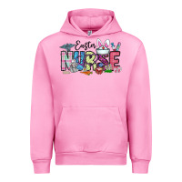 Fuchsia Pink easter nurse Urban Hoodie - CowhideDigitalArt