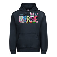 Navy easter nurse Urban Hoodie - CowhideDigitalArt
