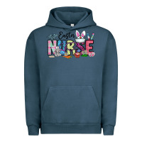 Pigment Midnight Navy easter nurse Urban Hoodie - CowhideDigitalArt