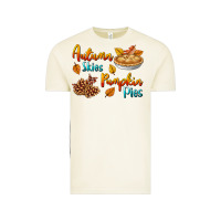 Vintage Arctic Autumn Skies Pumpkin Pies Vintage Tee - BundleAndBundleShop