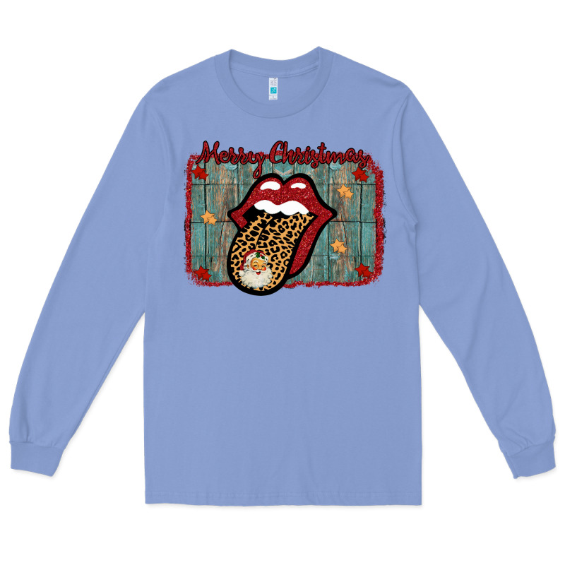 Merry Christmas Lips Santa Long Sleeve Tee by Bettercallsaul | Teevron