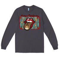 Smoke Merry Christmas Lips Santa Long Sleeve Tee - Bettercallsaul