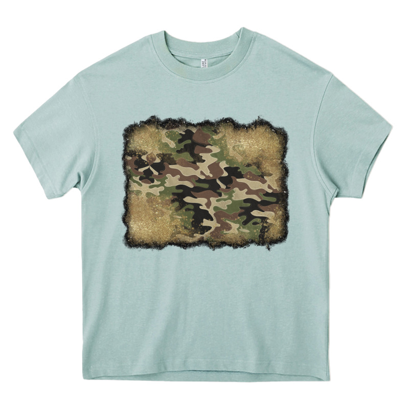 Camouflage Glitter Background Heavy Core Tee by Jasminsmagicworld | Teevron