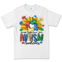 White accept understand love awareness Premium Tee - MaliasSmallBusiness