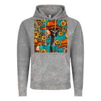 Cloud Rock Western Girl Hair Clasp And Sunflower With Leopard And Glitter Seamles Vintage Hoodie - BundleAndBundleShop