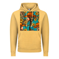 Vintage Mustard Western Girl Hair Clasp And Sunflower With Leopard And Glitter Seamles Vintage Hoodie - BundleAndBundleShop