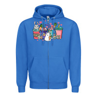 True Royal Easter Day coffee drink Zipper Hoodie - HowdyJamesFarm