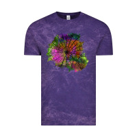 Cloud Purple halloween spider web for patches Vintage Tee - BundleAndBundleShop