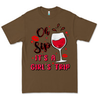 Cacao oh sip it's a girl's trip Premium Tee - MaliasSmallBusiness