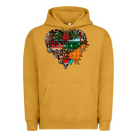 Pigment Peanut Butter festive western christmas heart Urban Hoodie - CowhideDigitalArt