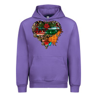 Tulip festive western christmas heart Urban Hoodie - CowhideDigitalArt