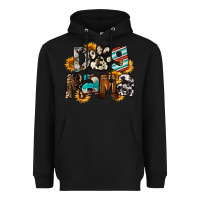 Black Dog Mama Mother's Day Heavyweight Hoodie - FaDigitalArtStudio