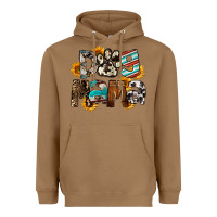 Toasted Coconut Dog Mama Mother's Day Heavyweight Hoodie - FaDigitalArtStudio