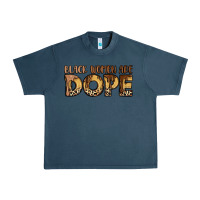 Midnight Navy black women are dope Urban Heavy Tee - LillyAllenDesigns