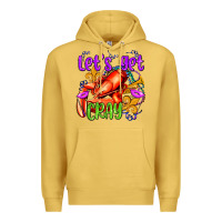 Antique Gold let's get cray with crawfish olivia Premium Hoodie - OliviaCreatesArt