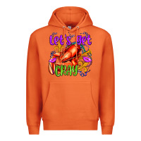 Carrot let's get cray with crawfish olivia Premium Hoodie - OliviaCreatesArt
