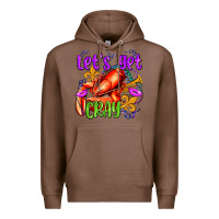 Chestnut let's get cray with crawfish olivia Premium Hoodie - OliviaCreatesArt