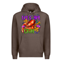 Coffee let's get cray with crawfish olivia Premium Hoodie - OliviaCreatesArt