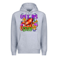 Heather Grey let's get cray with crawfish olivia Premium Hoodie - OliviaCreatesArt
