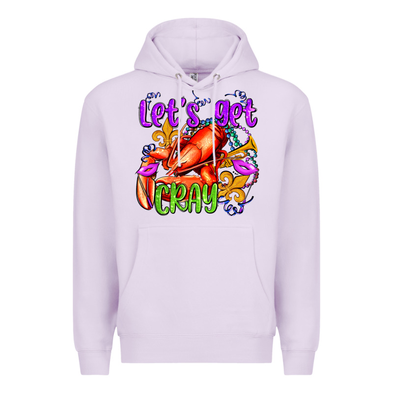 Let's Get Cray With Crawfish Olivia Premium Hoodie by OliviaCreatesArt | Teevron
