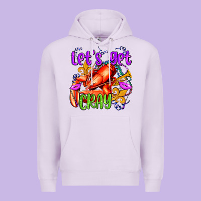 Let's Get Cray With Crawfish Olivia Premium Hoodie Designed By Oliviacreatesart