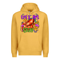 Mustard let's get cray with crawfish olivia Premium Hoodie - OliviaCreatesArt