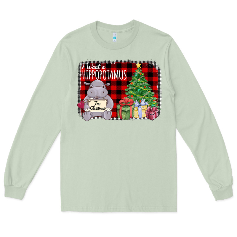 I Want A Hippopotamus Long Sleeve Tee by Bettercallsaul | Teevron