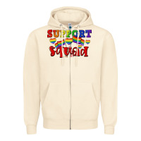 Sandshell Support squad pride Zipper Hoodie - CowGirlArtShop