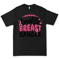 Black tackle breast cancer Premium Tee - MaliasSmallBusiness