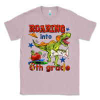Lilac roaring into 6th grade Classic Tee - BundleAndBundleShop