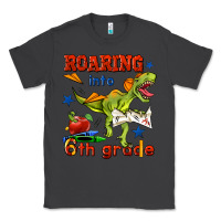 Smoke roaring into 6th grade Classic Tee - BundleAndBundleShop