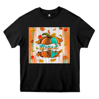 Black blessed pumpkin Heavy Core Tee - NancyCooperArtShop