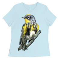 Yellow Rumped Warbler Ladies Tee | Teevron