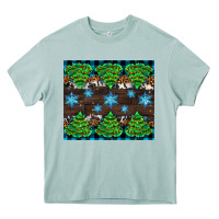 Arona Christmas tree with snow Heavy Core Tee - AdoDesignShop