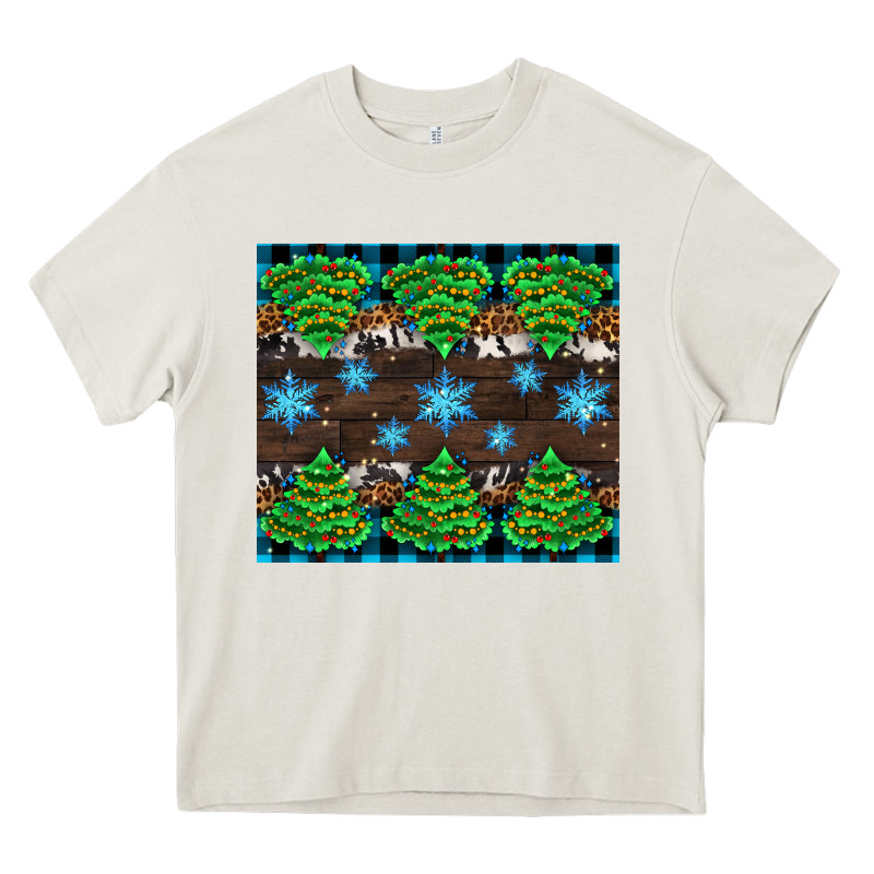 Christmas Tree With Snow Heavy Core Tee by AdoDesignShop | Teevron