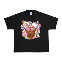 Black highland heifer easter Urban Heavy Tee - LillyAllenDesigns