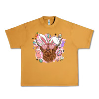 Peanut Butter highland heifer easter Urban Heavy Tee - LillyAllenDesigns