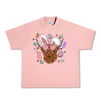 Salmon highland heifer easter Urban Heavy Tee - LillyAllenDesigns