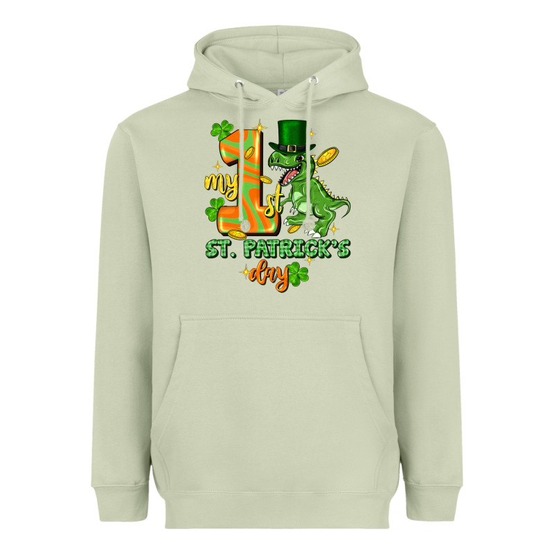 My First St. Patricks Day Heavyweight Hoodie by FaDigitalArtStudio | Teevron