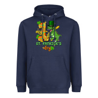 Navy my first st. patricks day Heavyweight Hoodie - FaDigitalArtStudio
