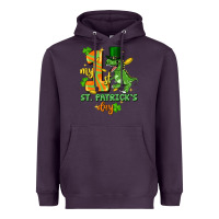 Plum my first st. patricks day Heavyweight Hoodie - FaDigitalArtStudio
