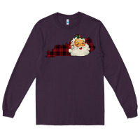 Plum Kentucky Santa Ho Ho Long Sleeve Tee - Bettercallsaul