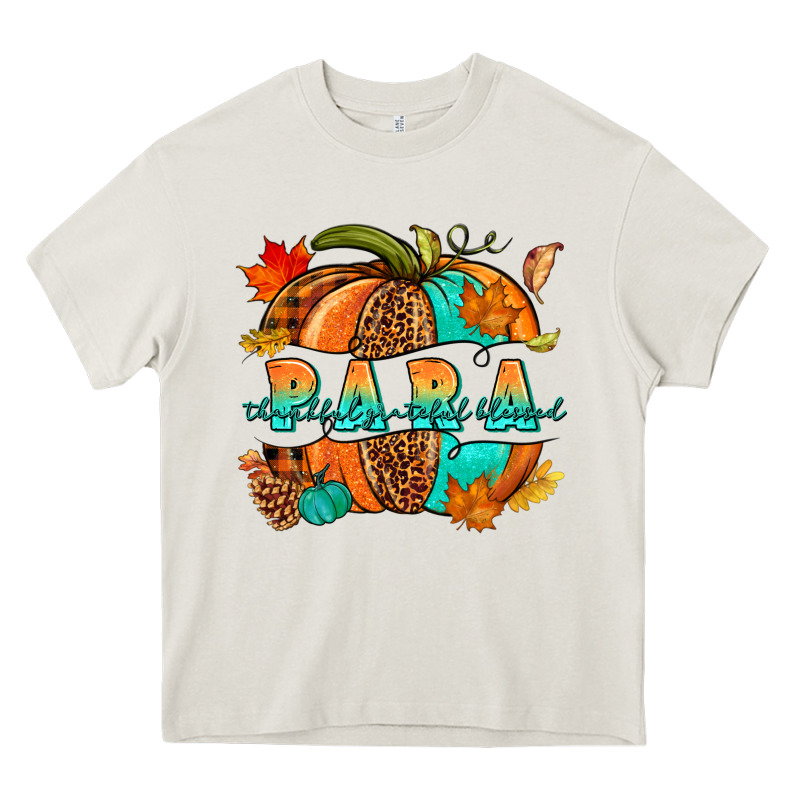 Para Pumpkin Heavy Core Tee by NancyCooperArtShop | Teevron