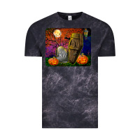 Cloud Black headstone and coffin mousepad Vintage Tee - BundleAndBundleShop