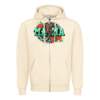 Sandshell Mama rock lightning bolt Mother's Day Zipper Hoodie - CowGirlArtShop
