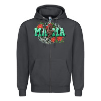 Smoke Mama rock lightning bolt Mother's Day Zipper Hoodie - CowGirlArtShop