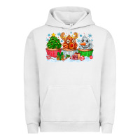 Pigment Lunar Rock festive christmas cupcakes Urban Hoodie - CowhideDigitalArt