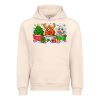 Sandshell festive christmas cupcakes Urban Hoodie - CowhideDigitalArt
