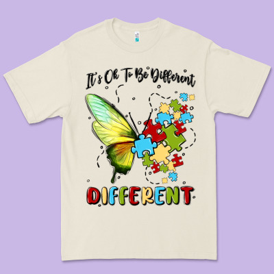 It's Ok To Be Different Premium Tee Designed By Maliassmallbusiness