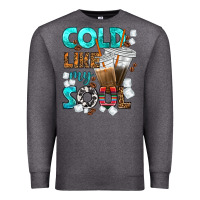 Charcoal Heather cold like my soul coffee cups bbs Premium Sweatshirt - BundleAndBundleShop